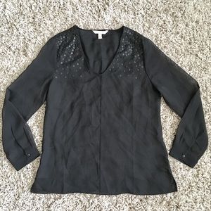 Banana Republic Tops - Banana Republic chiffon sequin tunic blouse preppy Banana Republic Tops - Banana Republic chiffon sequin tunic blouse preppy